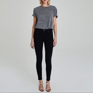 AG Farrah Black Skinny Jean